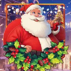 Christmas Wheel by KA Gaming, showcased at dazardbetcasino.it – game logo