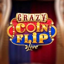 Crazy Coin Flip logo by Evolution DazardBet Casino