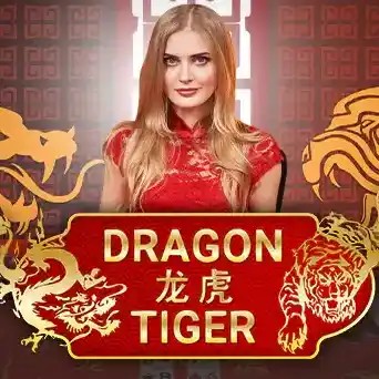Dragon Tiger logo by Evolution DazardBet Casino