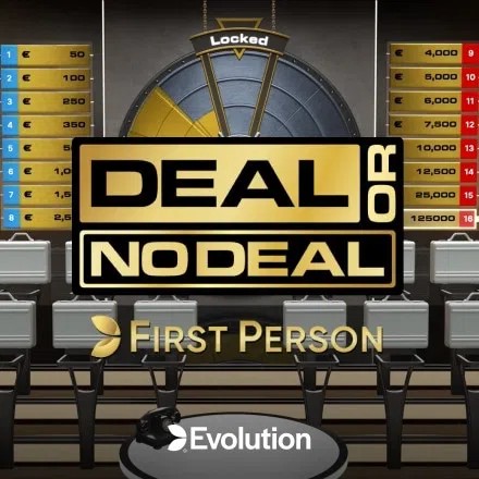 Play the First Person Deal or No Deal slot by Evolution on DazardBet Casino