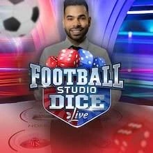Football Studio Dice logo by Evolution at DazardBet Casino