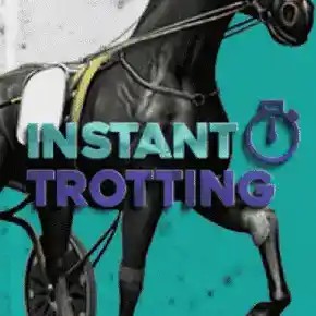 Instant Virtual Trotting game by Leap Gaming – logo hosted on DazardBet Casino