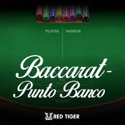 Punto Banco slot visual from Red Tiger Gaming available on dazardbetcasino.it