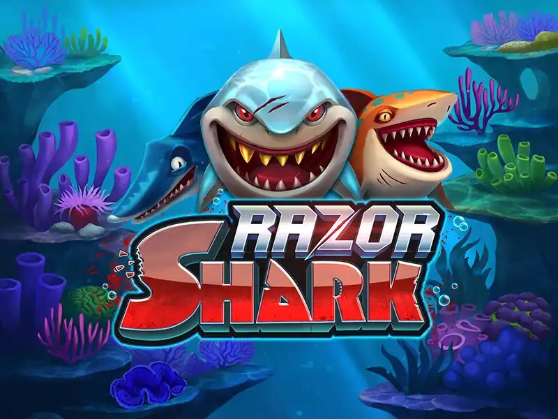 Razor Shark logo by Push Gaming at DazardBet Casino