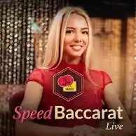 Speed Baccarat A logo – Live Dealer by Evolution at DazardBet Casino